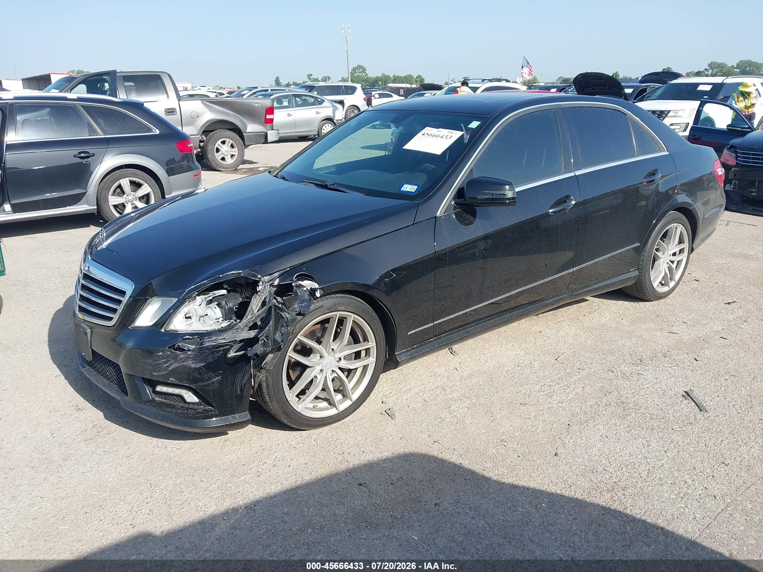 2011 Mercedes-benz E 350 4matic Черный vin: WDDHF8HB7BA356485