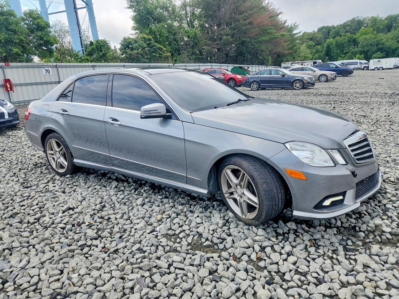 2011 Mercedes-benz E 350 4matic Silver vin: WDDHF8HB7BA434313