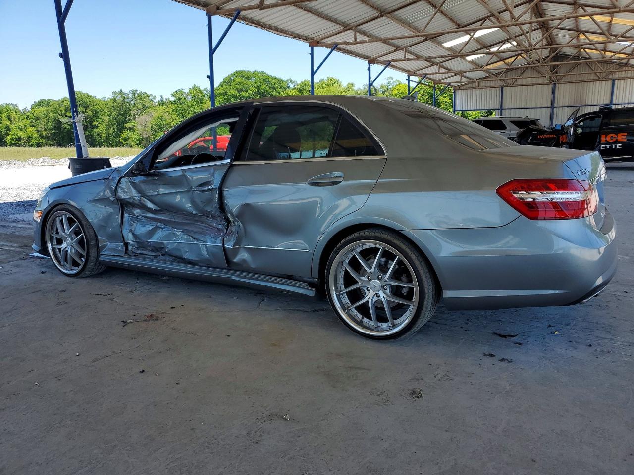 2011 Mercedes-benz E 350 4matic Gray vin: WDDHF8HB7BA435302