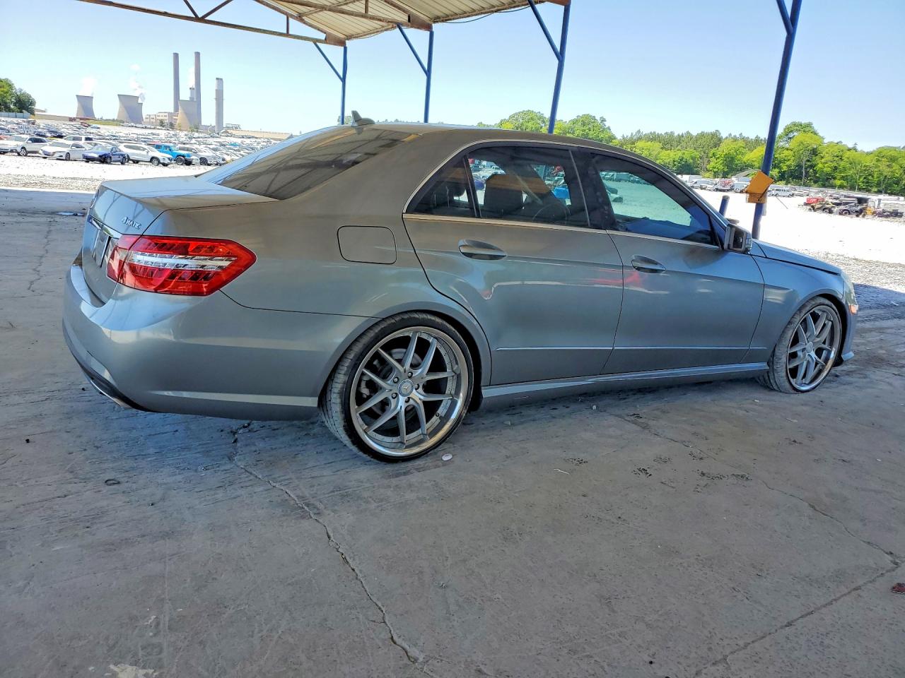 2011 Mercedes-benz E 350 4matic Gray vin: WDDHF8HB7BA435302