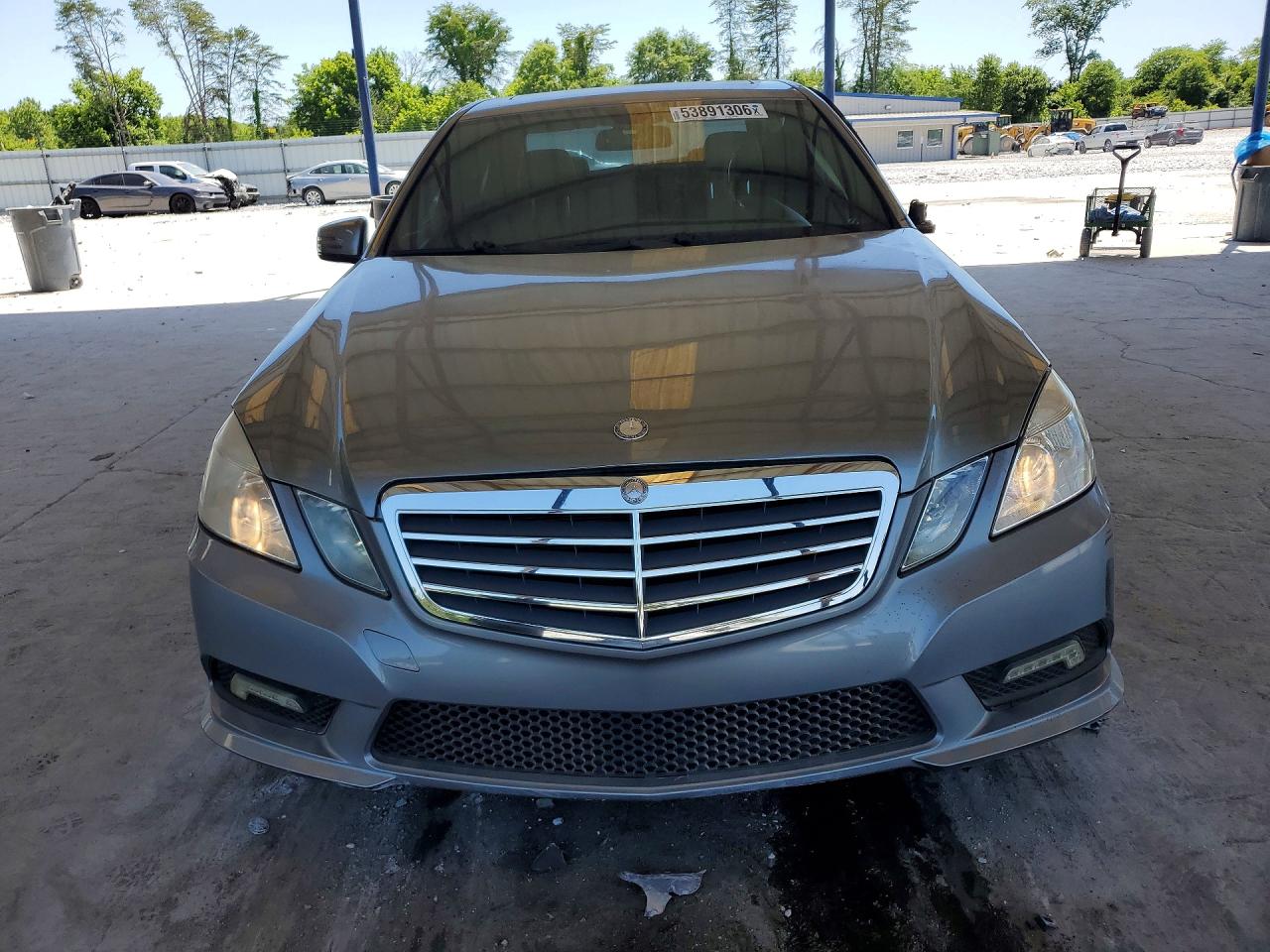 2011 Mercedes-benz E 350 4matic Gray vin: WDDHF8HB7BA435302