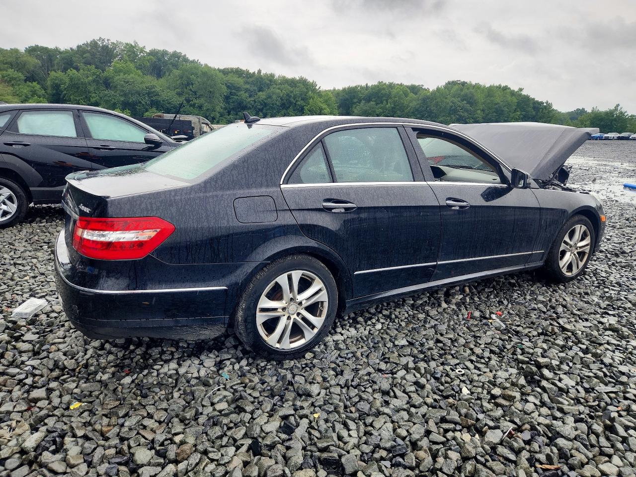 2011 Mercedes-benz E 350 4matic Black vin: WDDHF8HB7BA485441