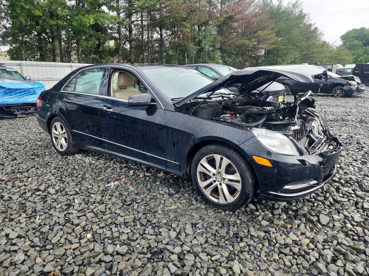 2011 Mercedes-benz E 350 4matic Black vin: WDDHF8HB7BA485441