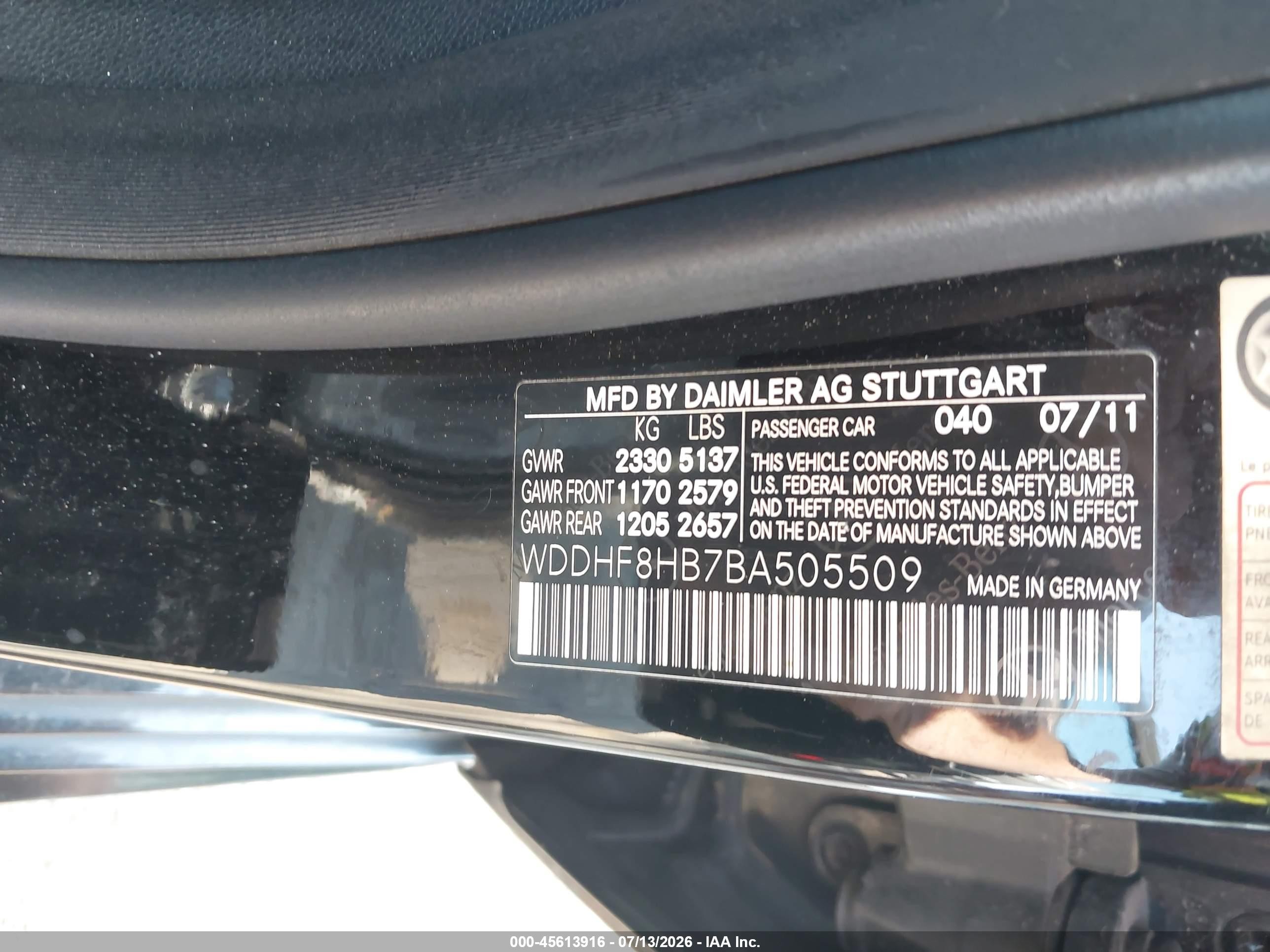 2011 Mercedes-benz E 350 4matic Black vin: WDDHF8HB7BA505509
