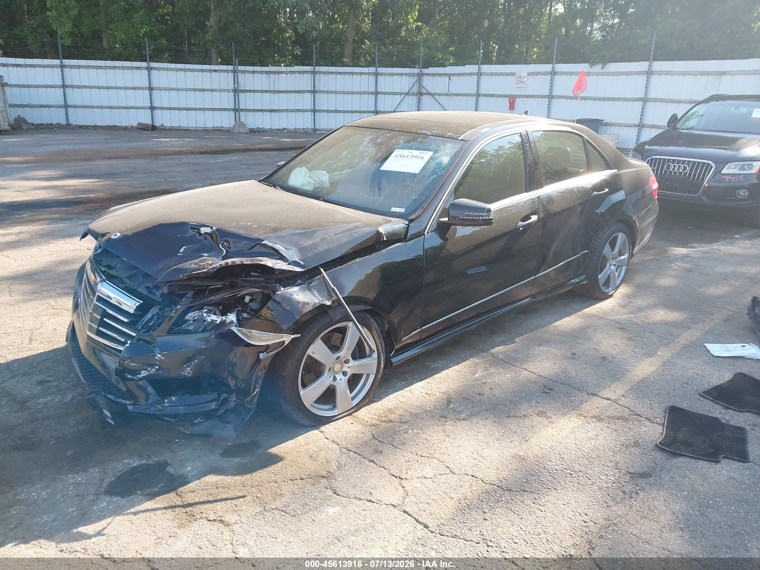 2011 Mercedes-benz E 350 4matic Black vin: WDDHF8HB7BA505509