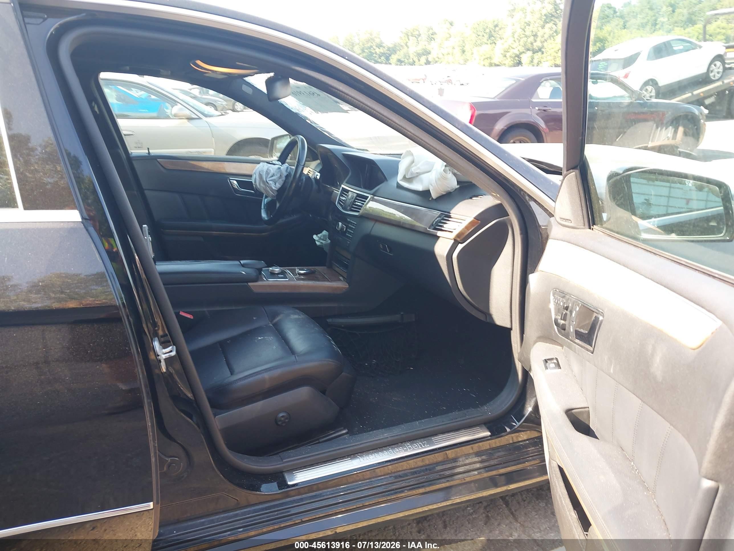 2011 Mercedes-benz E 350 4matic Black vin: WDDHF8HB7BA505509