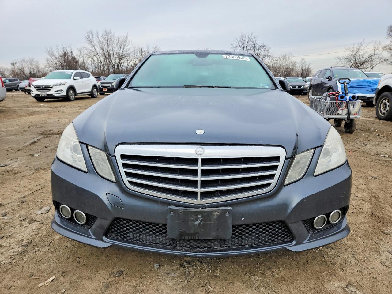 2010 Mercedes-benz E 350 4matic Charcoal vin: WDDHF8HB8AA100113