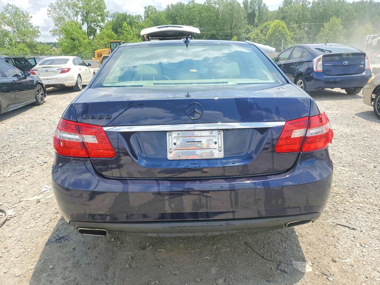 2010 Mercedes-benz E 350 4matic Blue vin: WDDHF8HB8AA207629