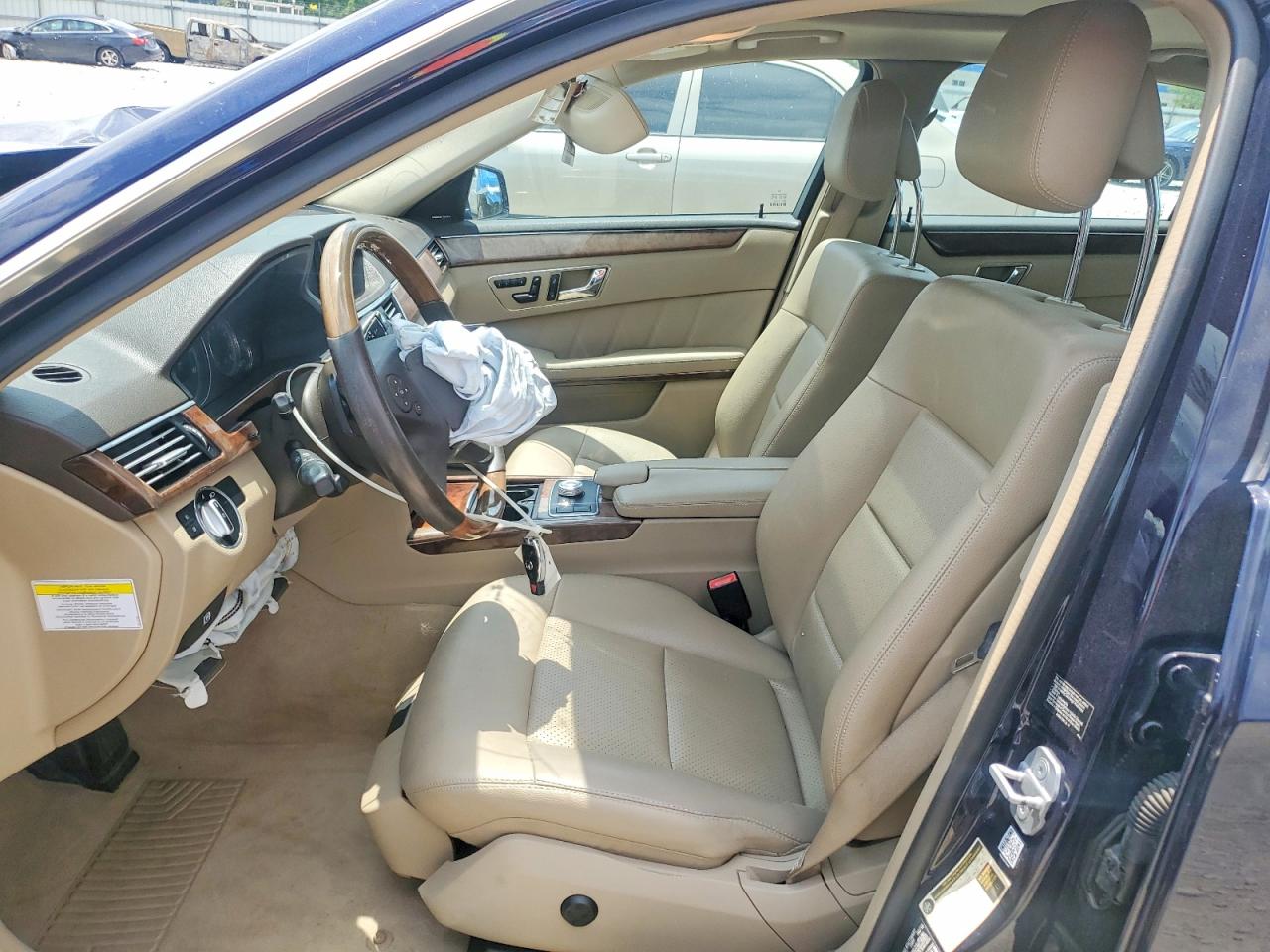 2010 Mercedes-benz E 350 4matic Blue vin: WDDHF8HB8AA207629