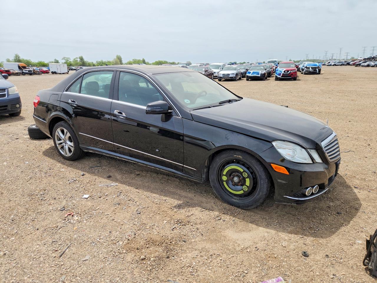 2011 Mercedes-benz E 350 4matic Black vin: WDDHF8HB8BA340540