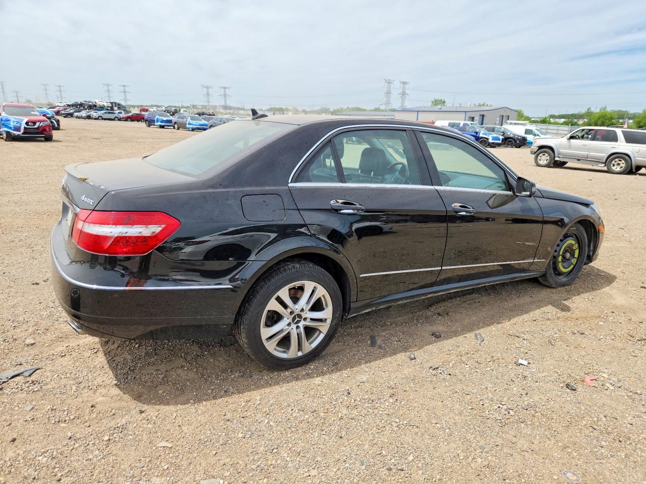 2011 Mercedes-benz E 350 4matic Black vin: WDDHF8HB8BA340540