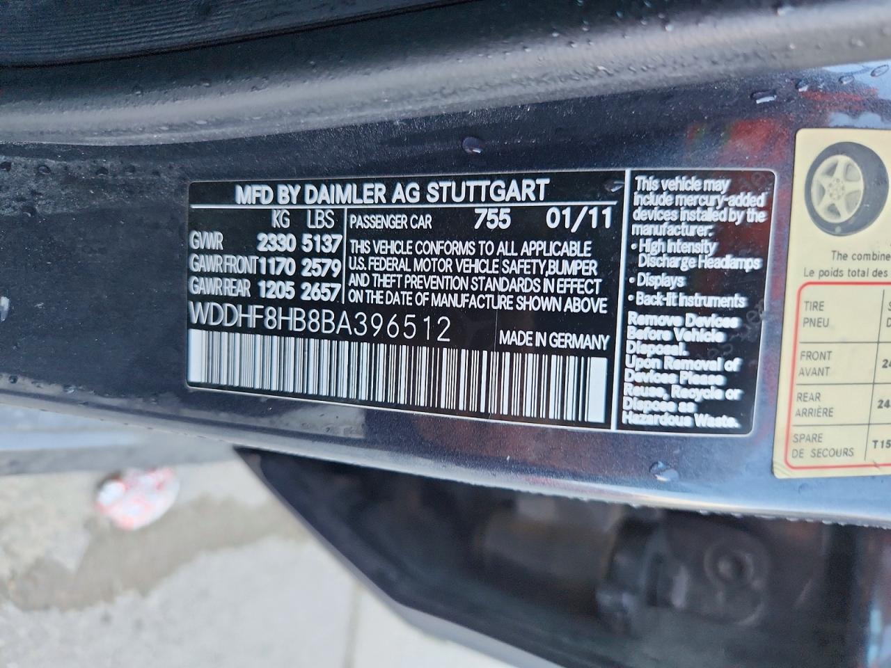 2011 Mercedes-benz E 350 4matic Black vin: WDDHF8HB8BA396512