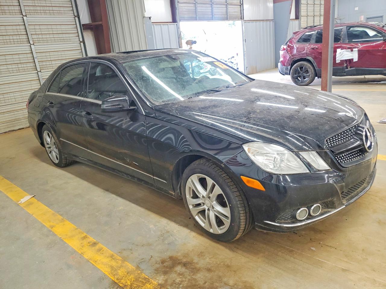 2011 Mercedes-benz E 350 4matic Black vin: WDDHF8HB8BA413132