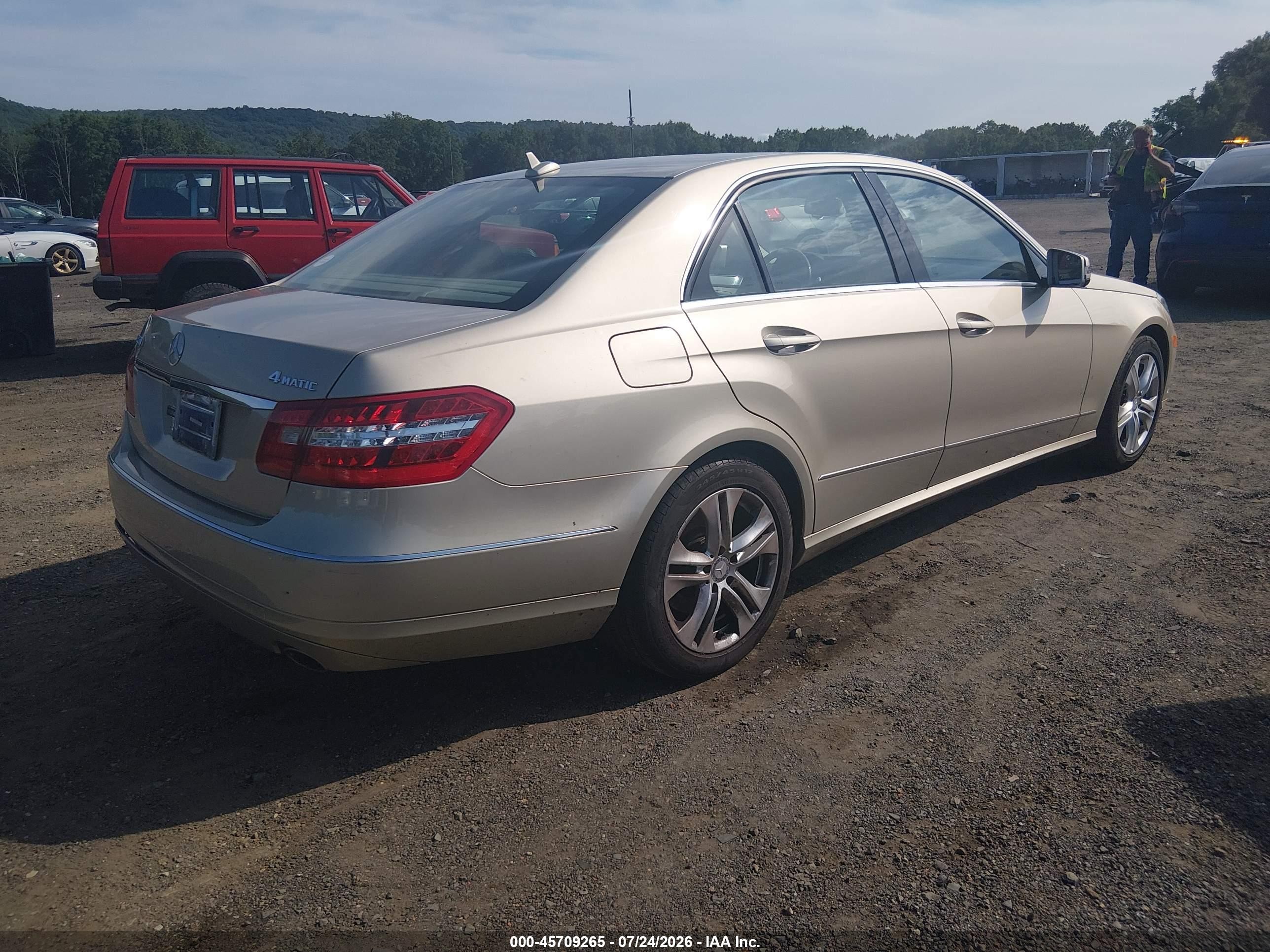 2011 Mercedes-benz E 350 4matic Tan vin: WDDHF8HB8BA436409