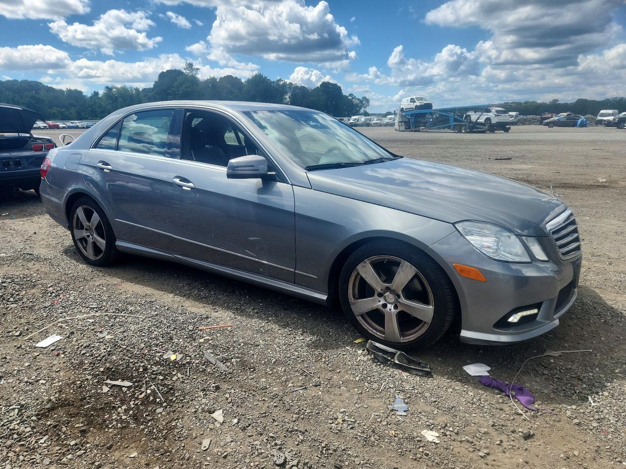 2011 Mercedes-benz E 350 4matic Gray vin: WDDHF8HB8BA437382