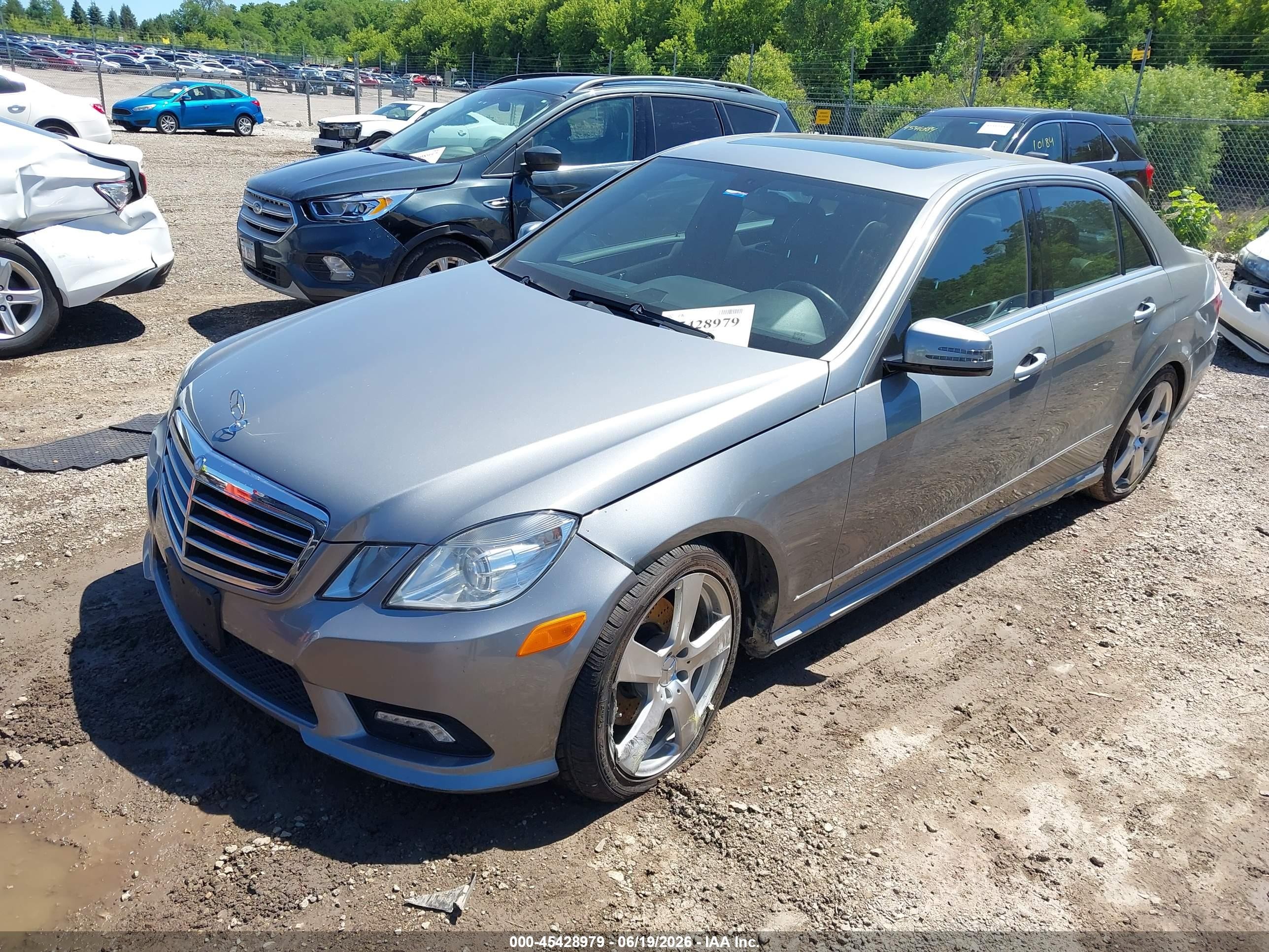 2011 Mercedes-benz E 350 4matic Silver vin: WDDHF8HB8BA442789