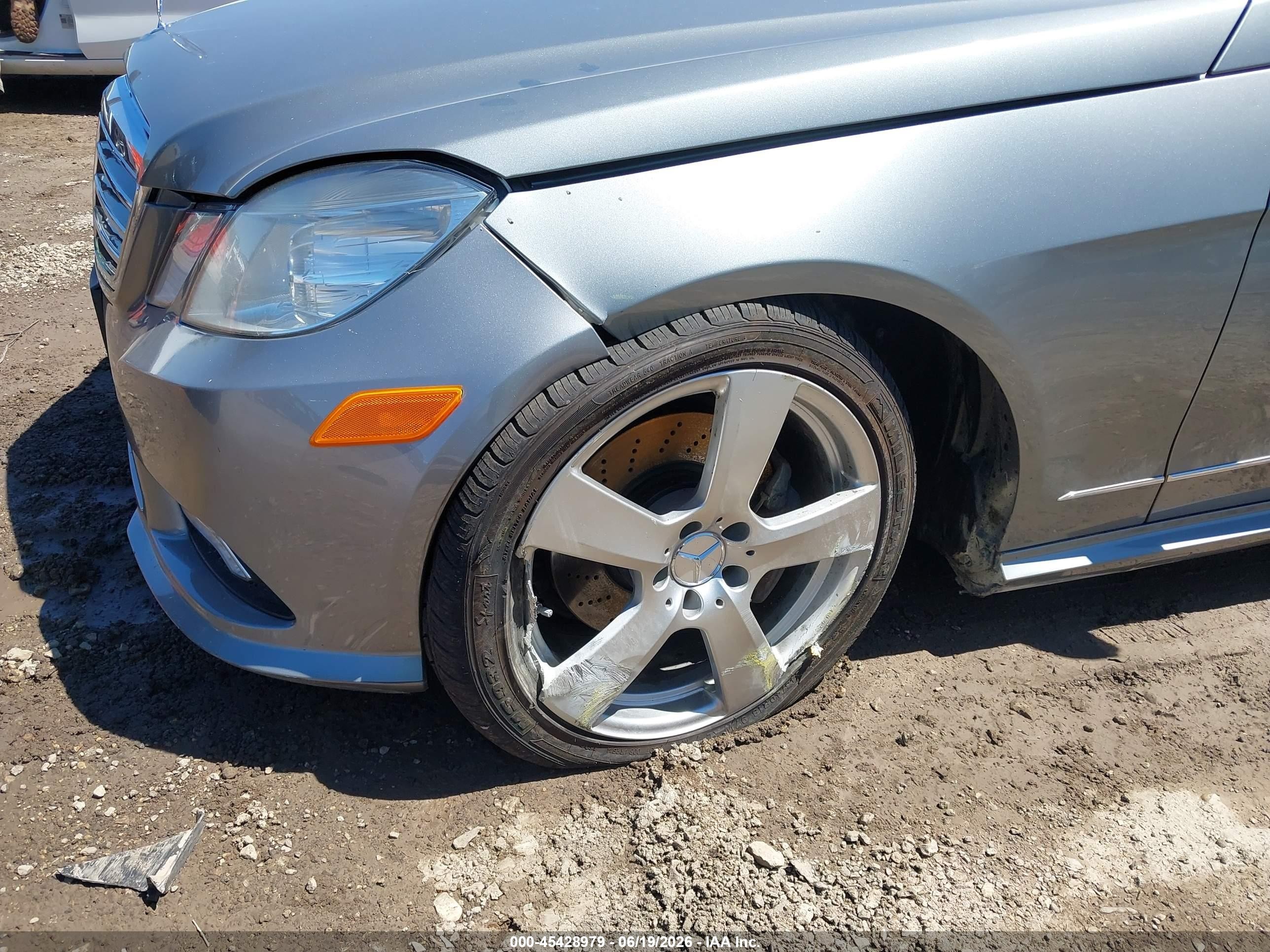 2011 Mercedes-benz E 350 4matic Silver vin: WDDHF8HB8BA442789
