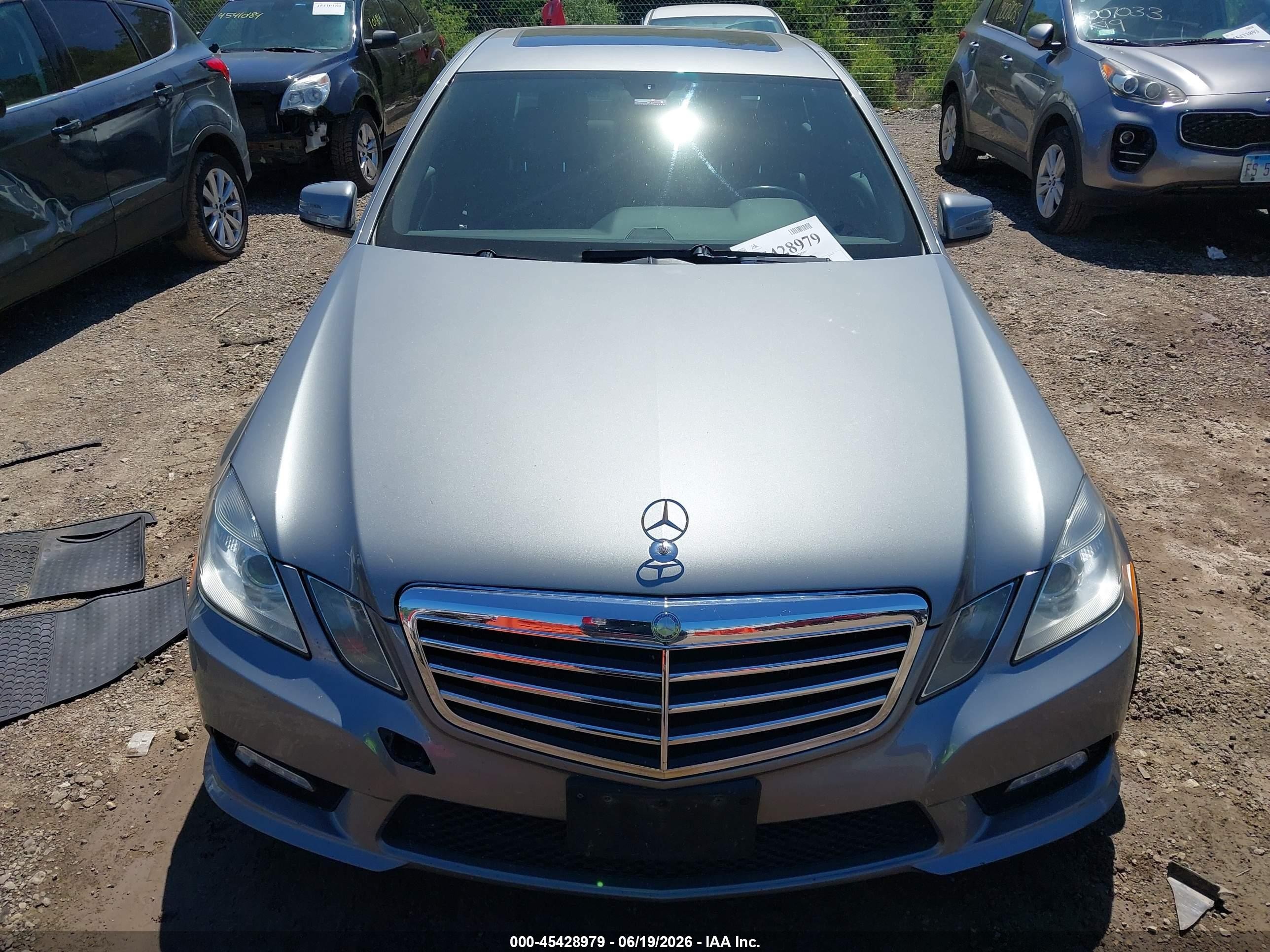 2011 Mercedes-benz E 350 4matic Silver vin: WDDHF8HB8BA442789