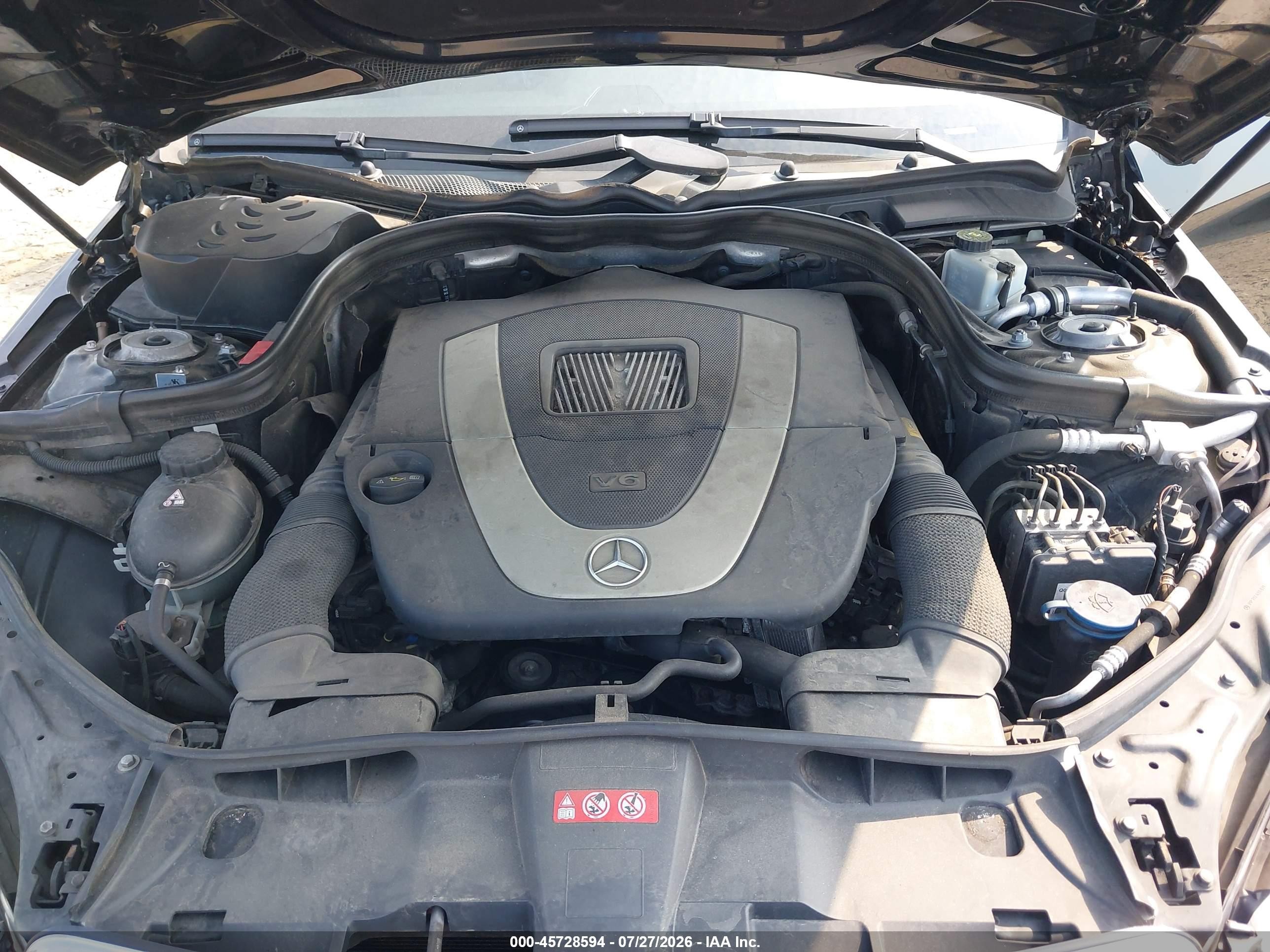2011 Mercedes-benz E 350 4matic Черный vin: WDDHF8HB8BA444820