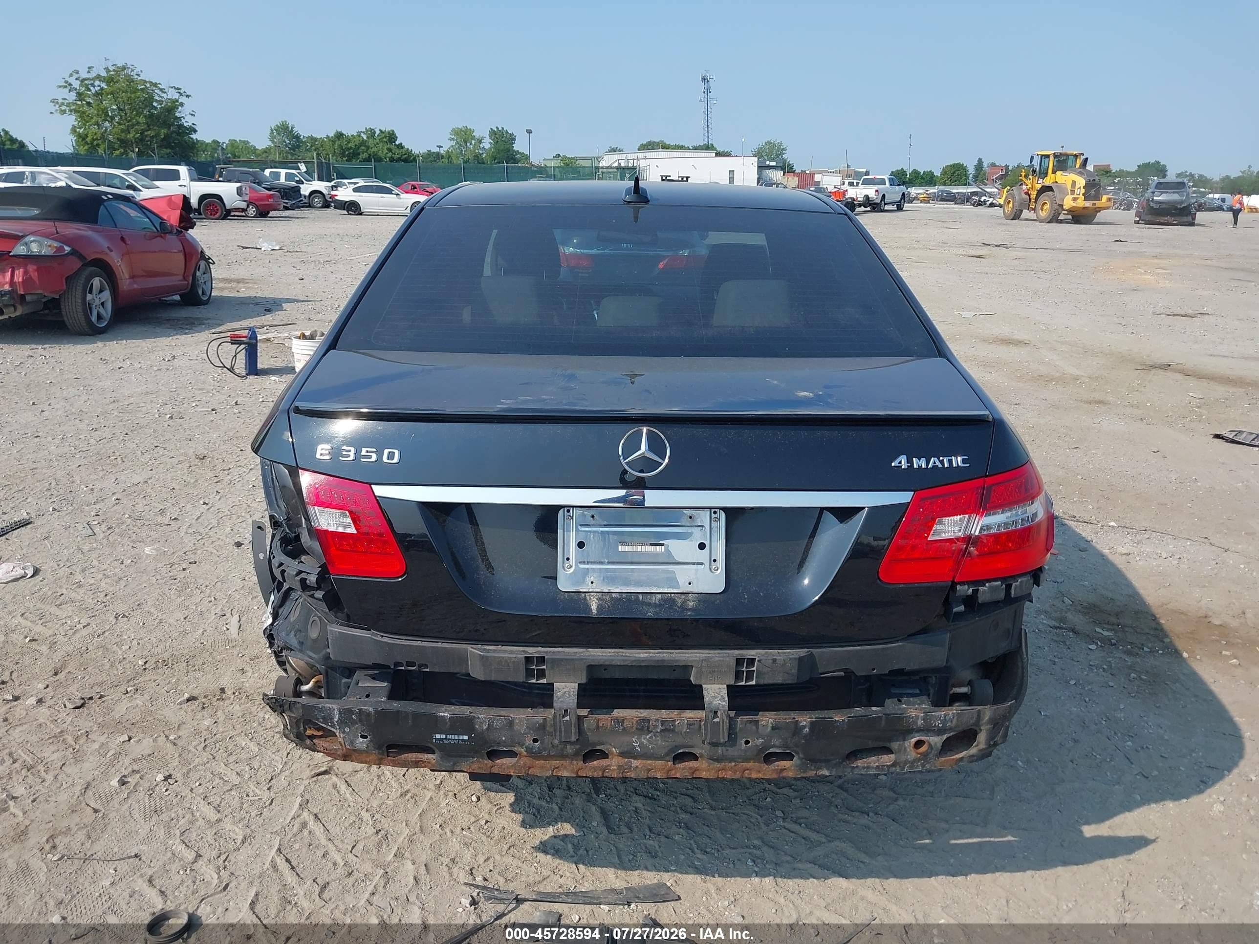 2011 Mercedes-benz E 350 4matic Черный vin: WDDHF8HB8BA444820