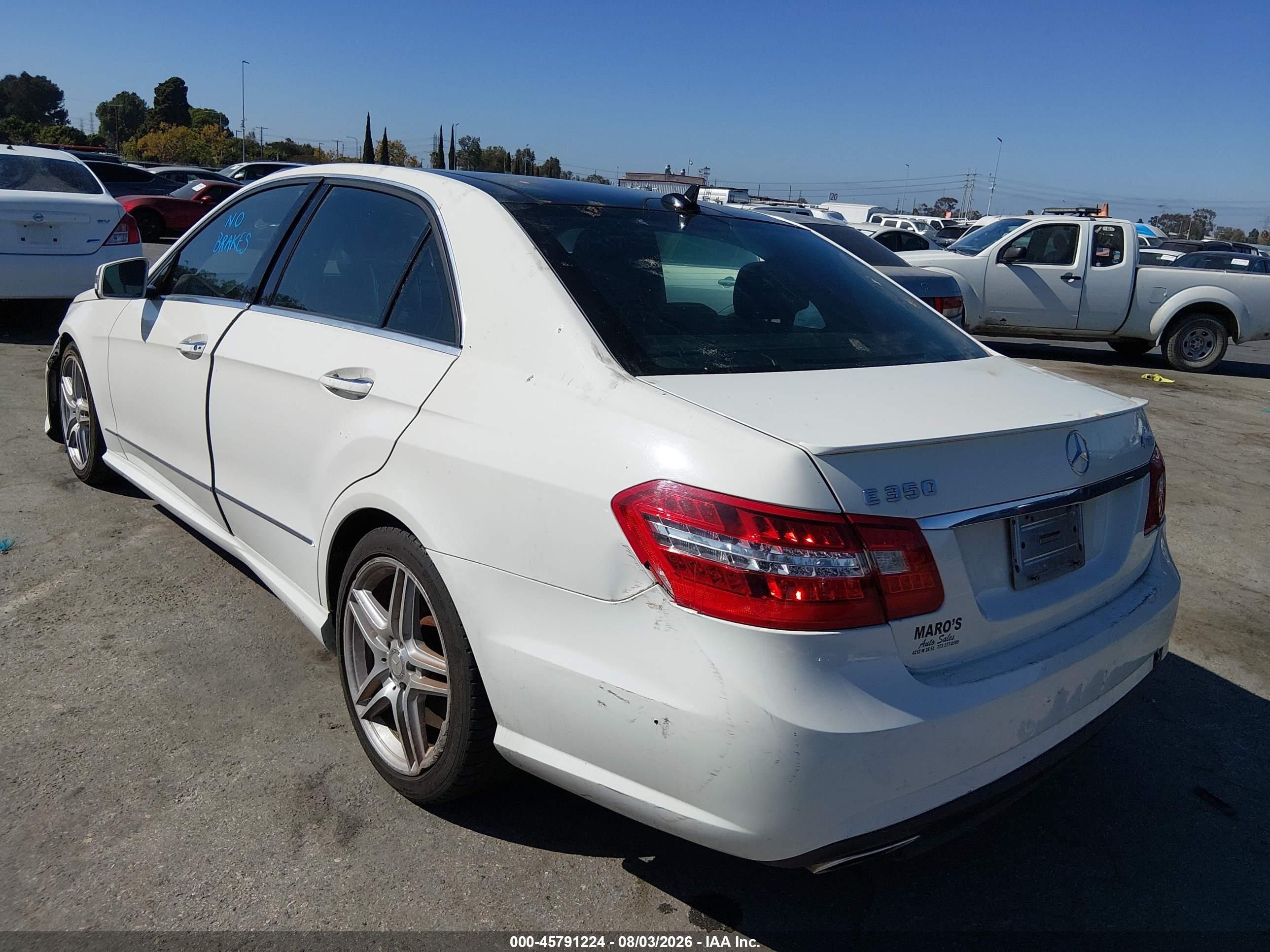 2011 Mercedes-benz E 350 4matic White vin: WDDHF8HB8BA472911