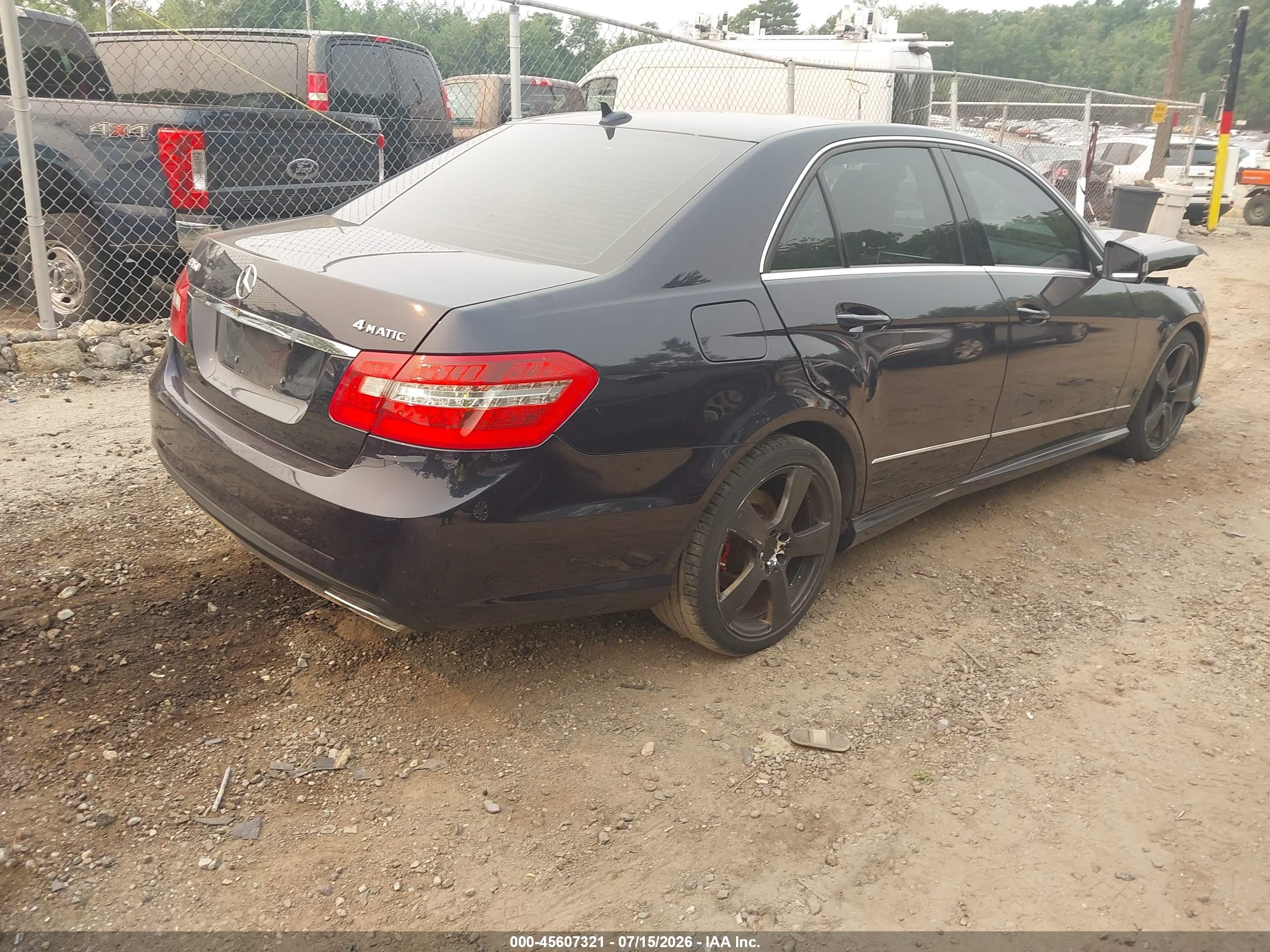 2010 Mercedes-benz E 350 4matic Blue vin: WDDHF8HB9AA059796