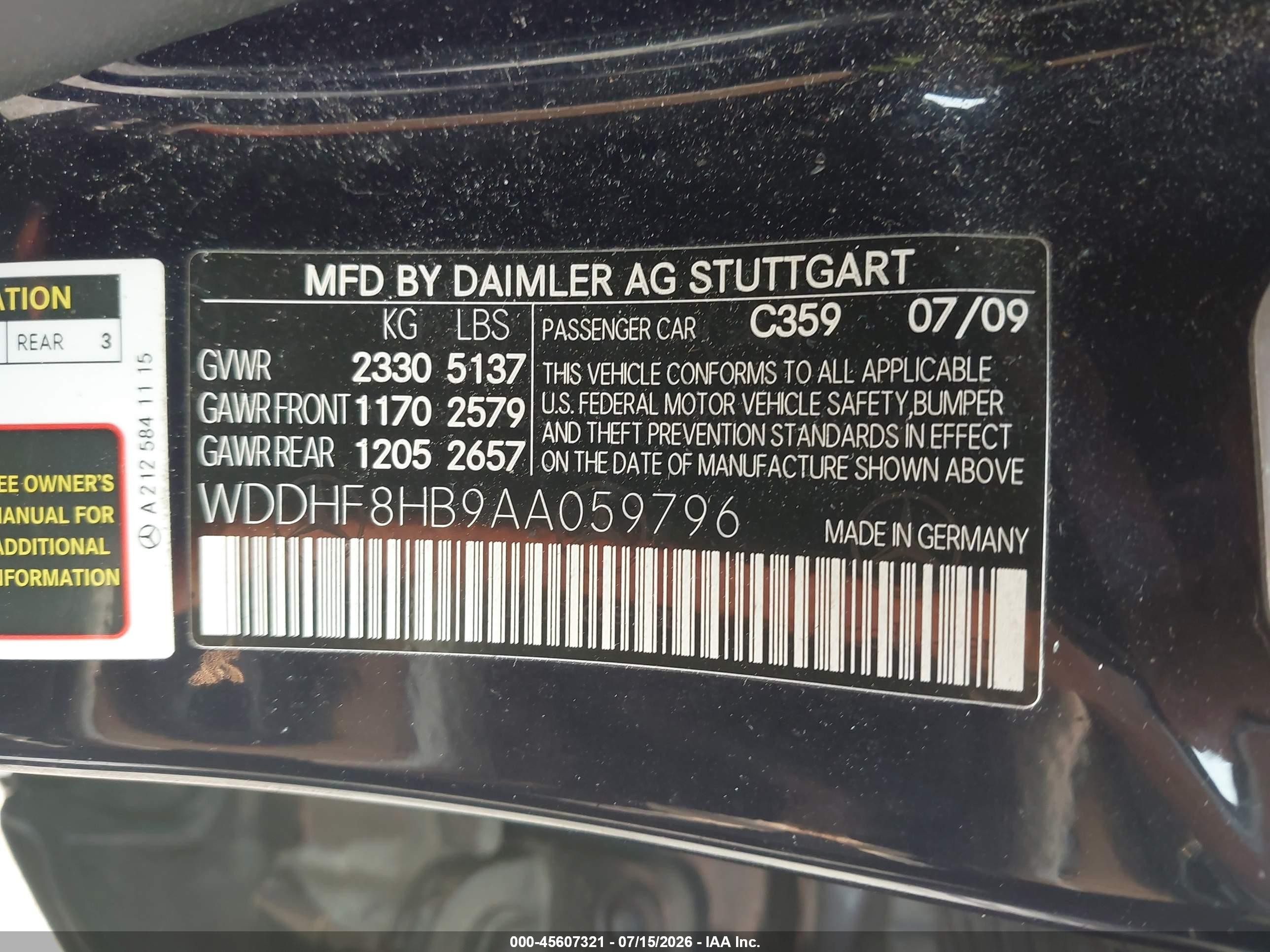 2010 Mercedes-benz E 350 4matic Blue vin: WDDHF8HB9AA059796