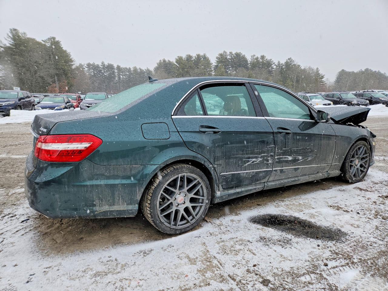 2010 Mercedes-benz E 350 4matic Green vin: WDDHF8HB9AA090045