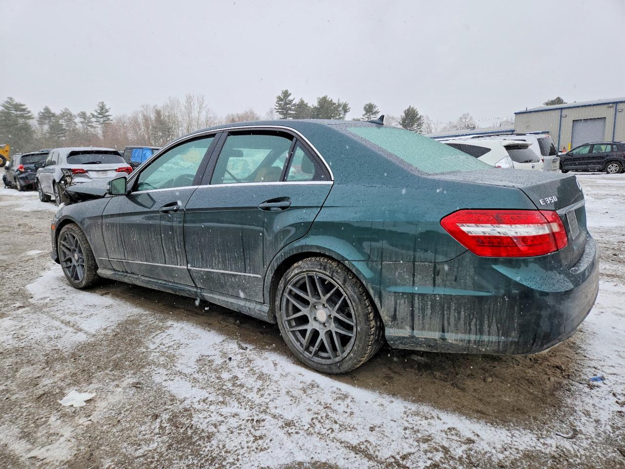 2010 Mercedes-benz E 350 4matic Green vin: WDDHF8HB9AA090045