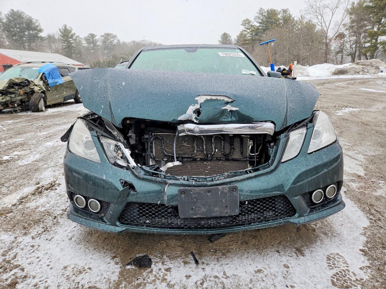 2010 Mercedes-benz E 350 4matic Green vin: WDDHF8HB9AA090045