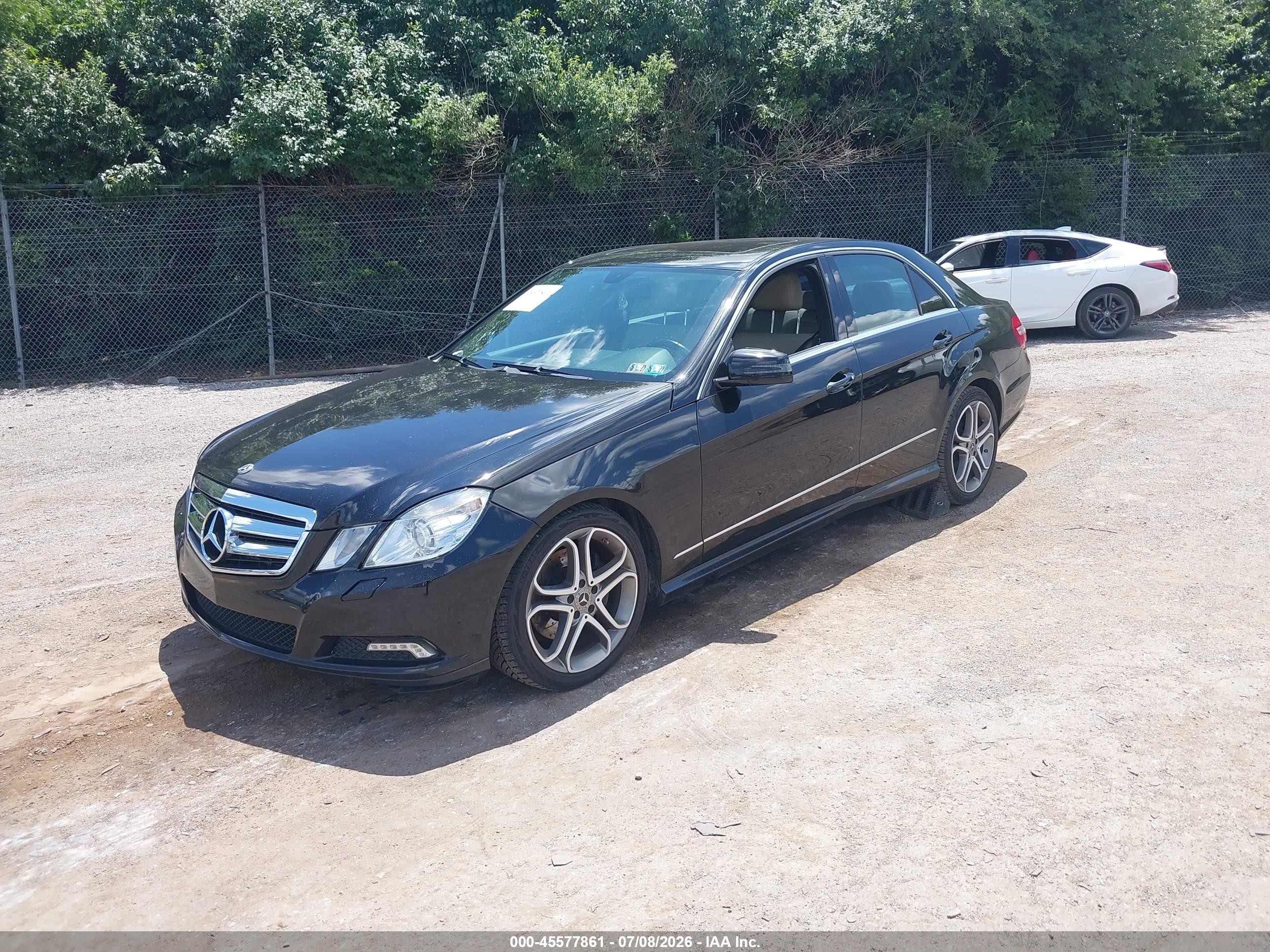 2011 Mercedes-benz E 350 4matic Black vin: WDDHF8HB9BA319650