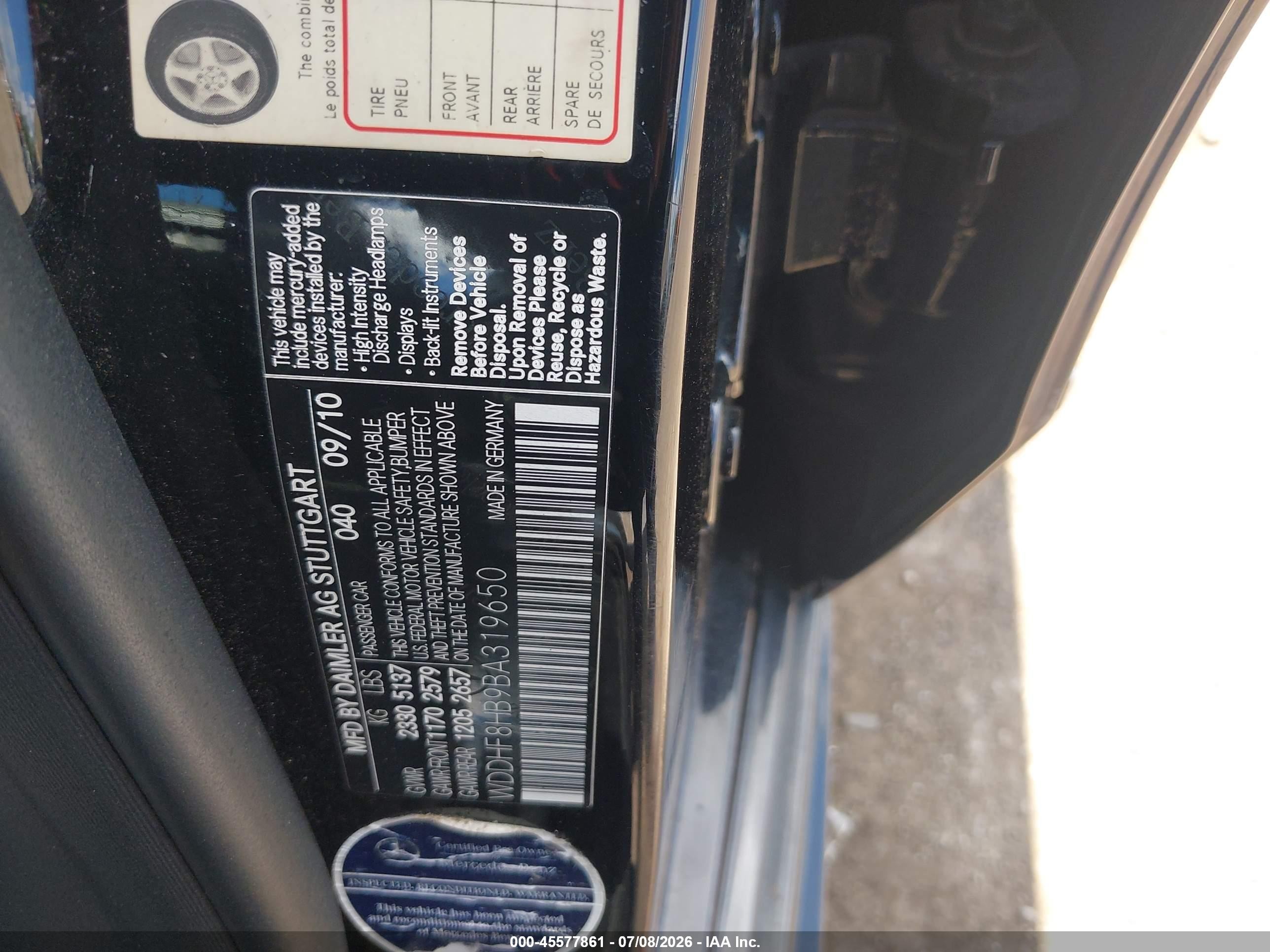 2011 Mercedes-benz E 350 4matic Black vin: WDDHF8HB9BA319650