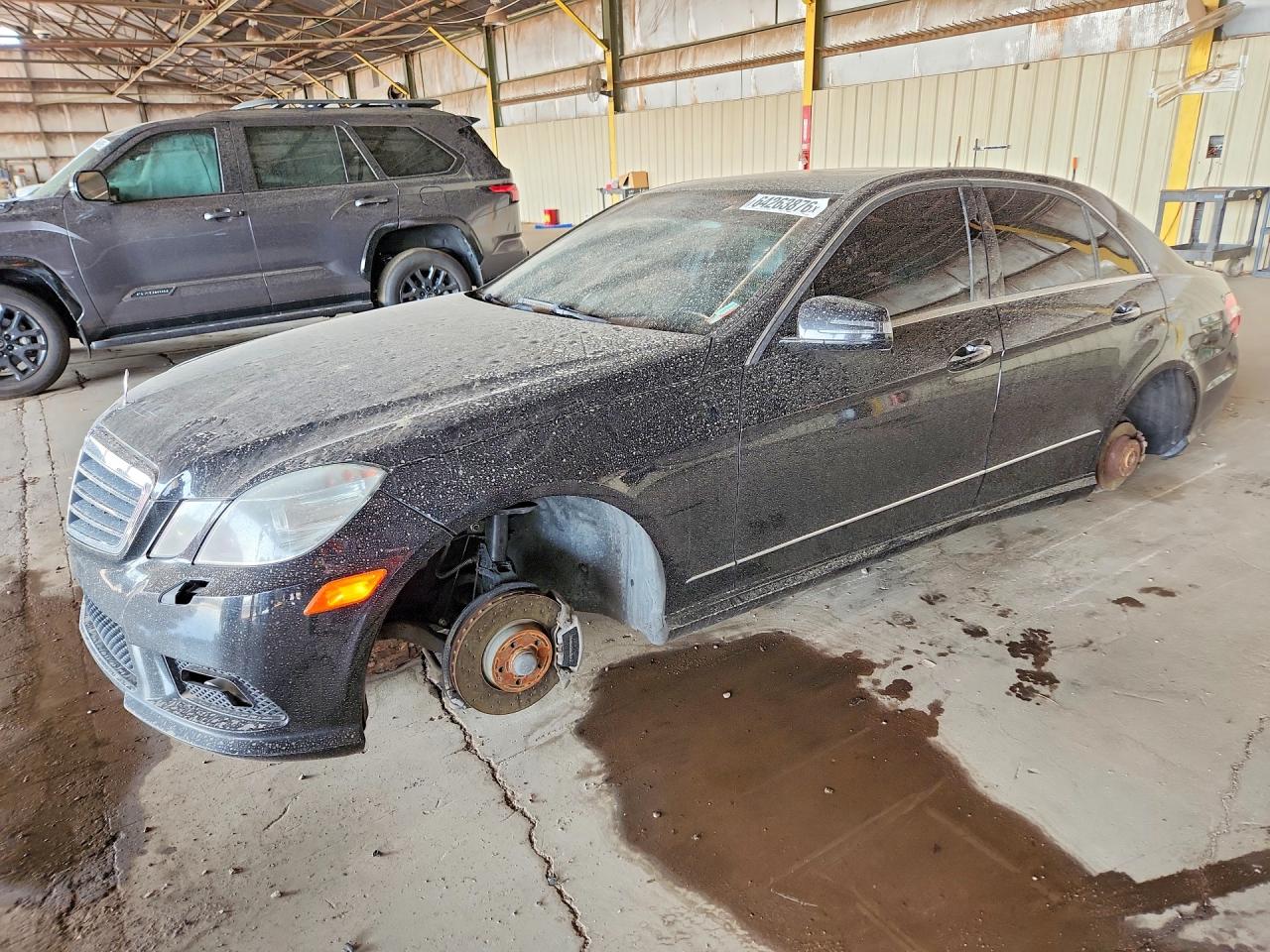 2011 Mercedes-benz E 350 4matic Black vin: WDDHF8HB9BA372316