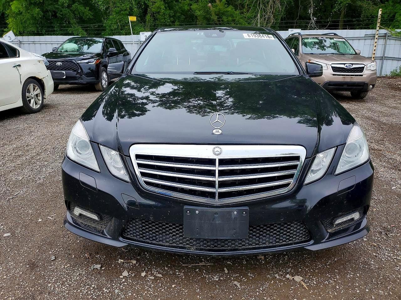 2011 Mercedes-benz E 350 4matic Black vin: WDDHF8HB9BA397748