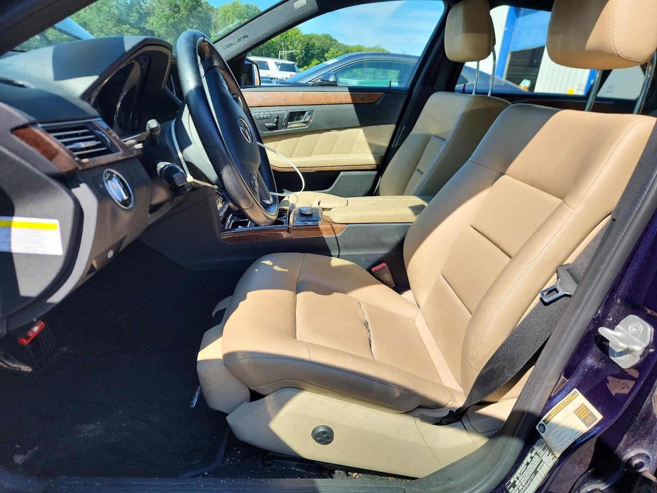 2011 Mercedes-benz E 350 4matic Синий vin: WDDHF8HB9BA427301