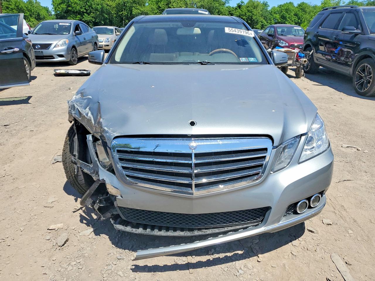 2011 Mercedes-benz E 350 4matic Серый vin: WDDHF8HB9BA432854