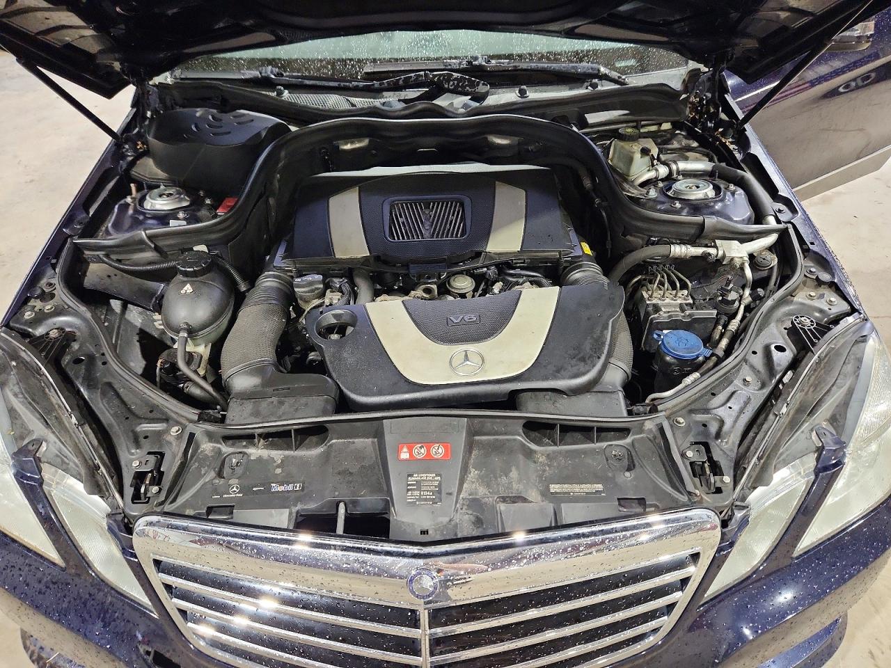 2011 Mercedes-benz E 350 4matic Blue vin: WDDHF8HB9BA437536