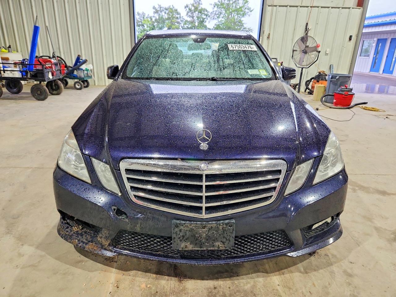 2011 Mercedes-benz E 350 4matic Blue vin: WDDHF8HB9BA437536