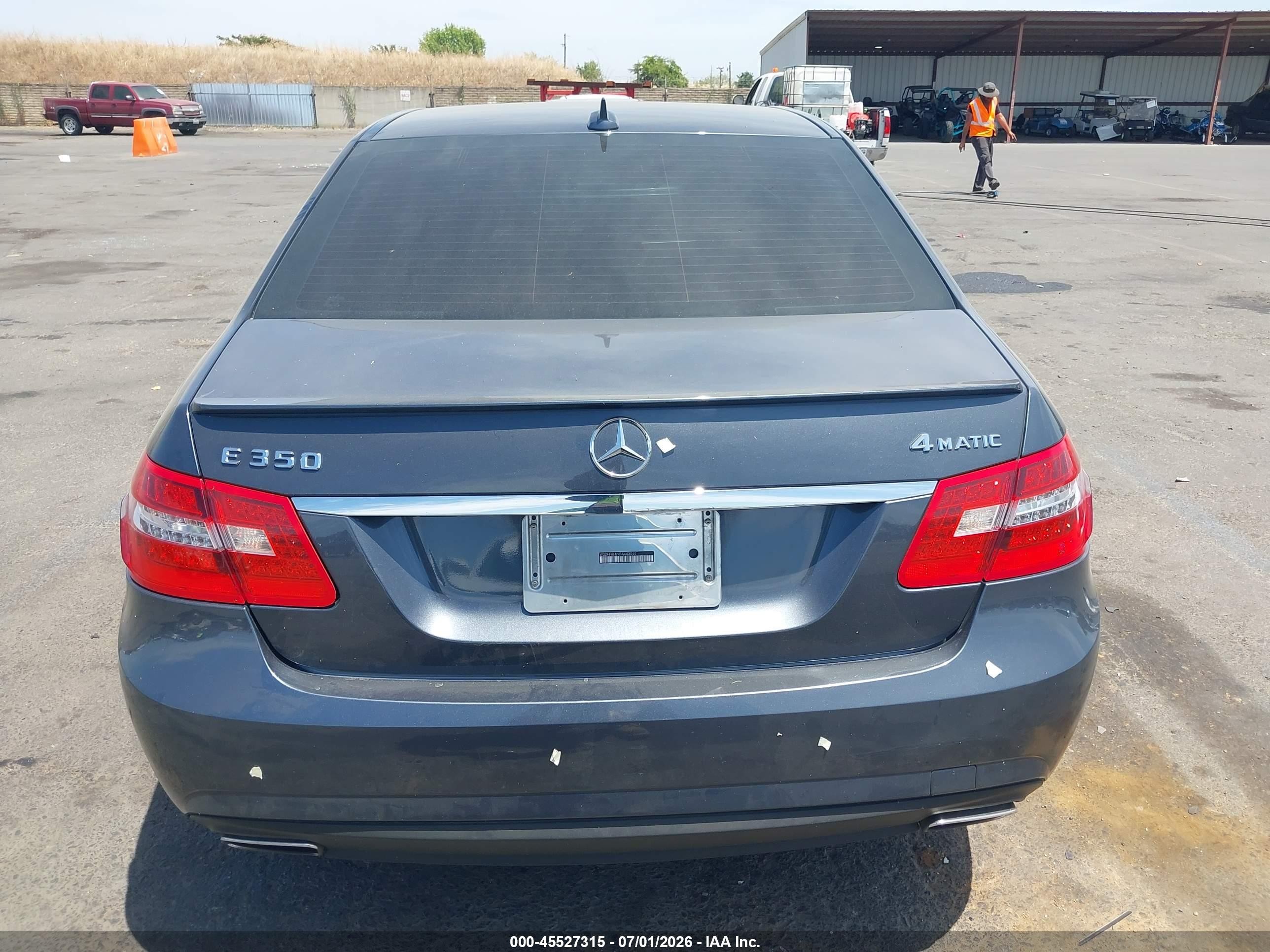 2011 Mercedes-benz E 350 4matic Gray vin: WDDHF8HB9BA443045