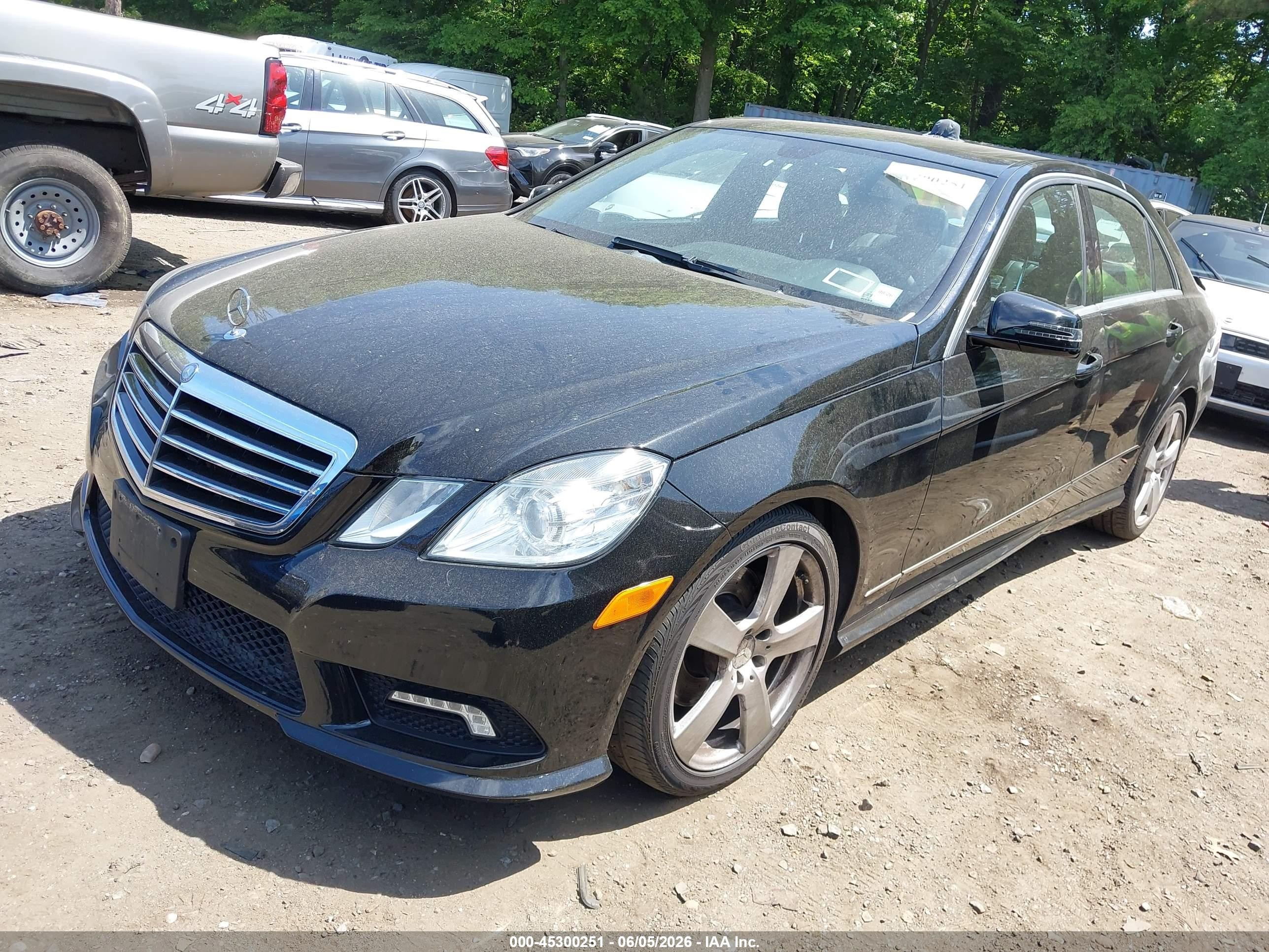 2011 Mercedes-benz E 350 4matic Черный vin: WDDHF8HB9BA457141