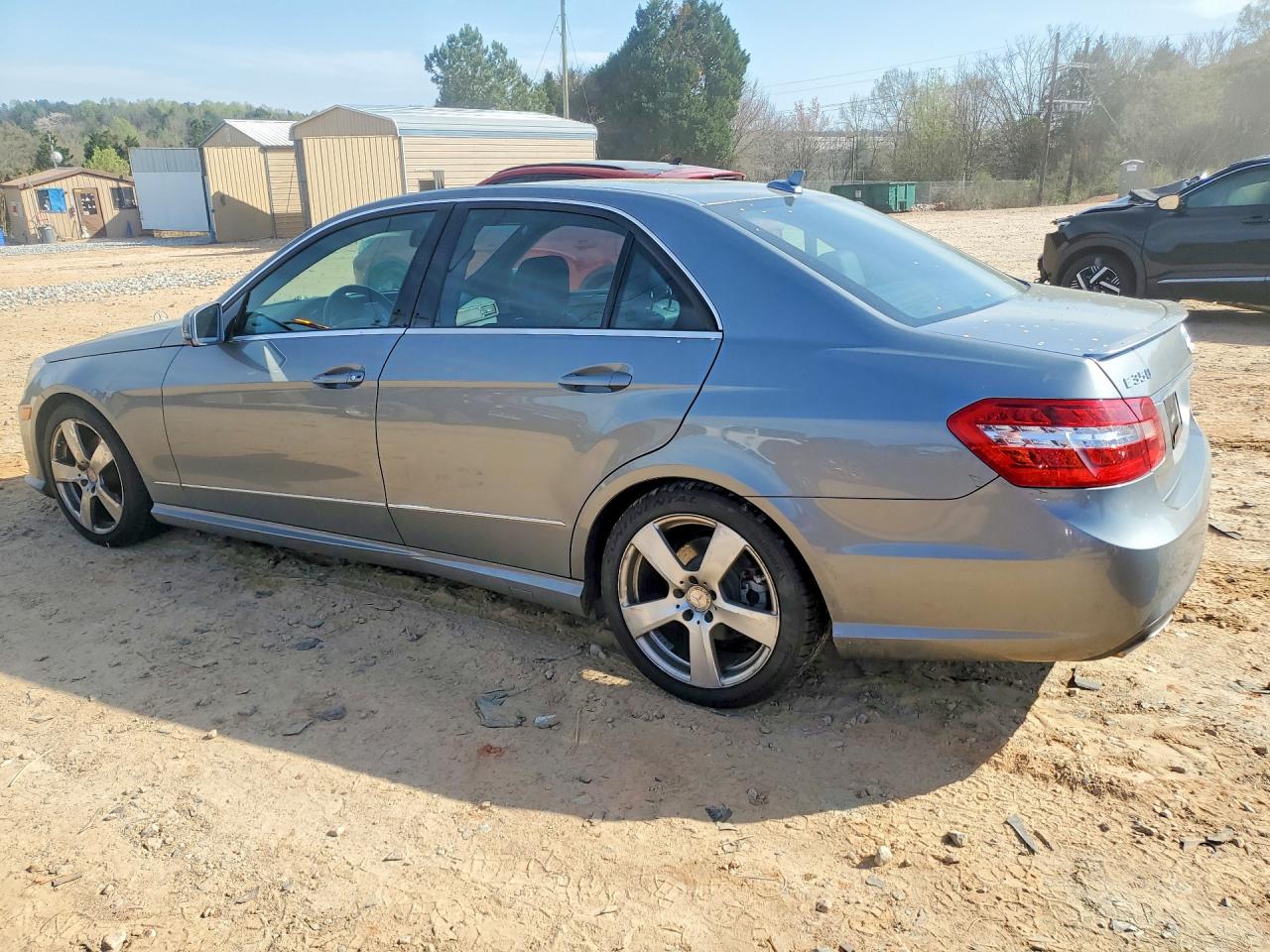 2011 Mercedes-benz E 350 4matic Gray vin: WDDHF8HB9BA460850