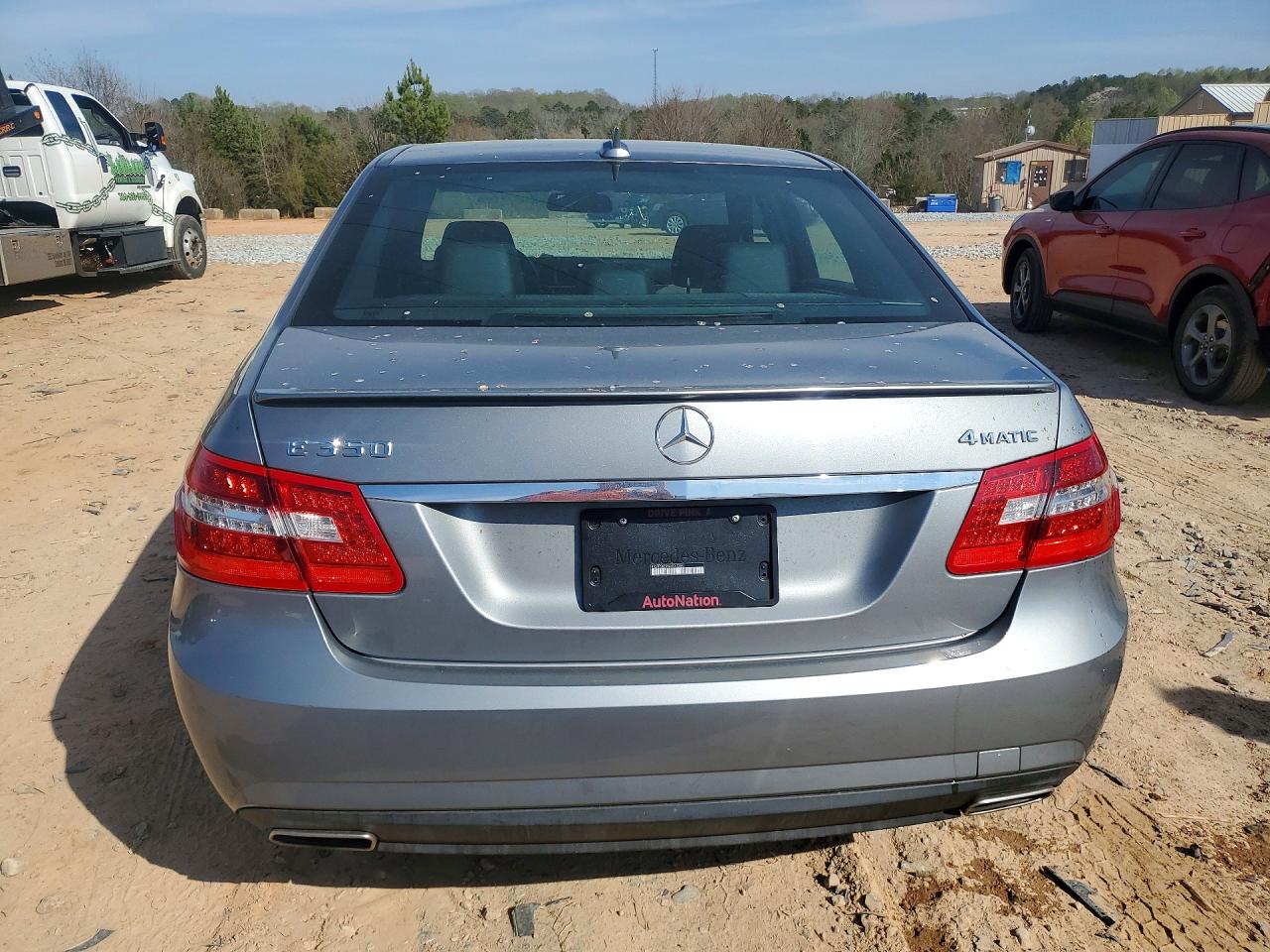2011 Mercedes-benz E 350 4matic Gray vin: WDDHF8HB9BA460850