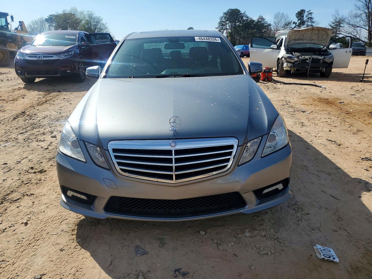 2011 Mercedes-benz E 350 4matic Gray vin: WDDHF8HB9BA460850