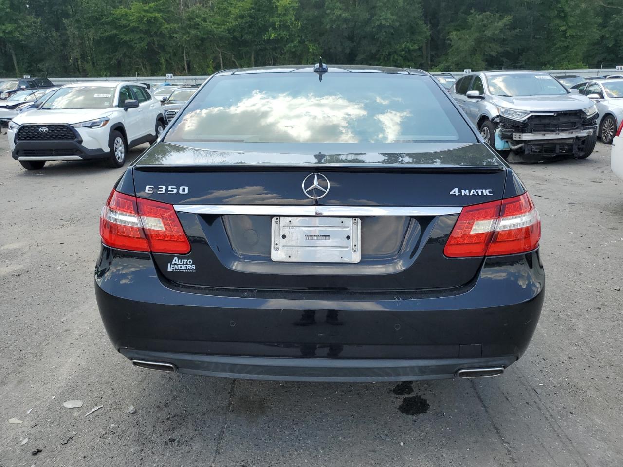 2011 Mercedes-benz E 350 4matic Черный vin: WDDHF8HB9BA483898