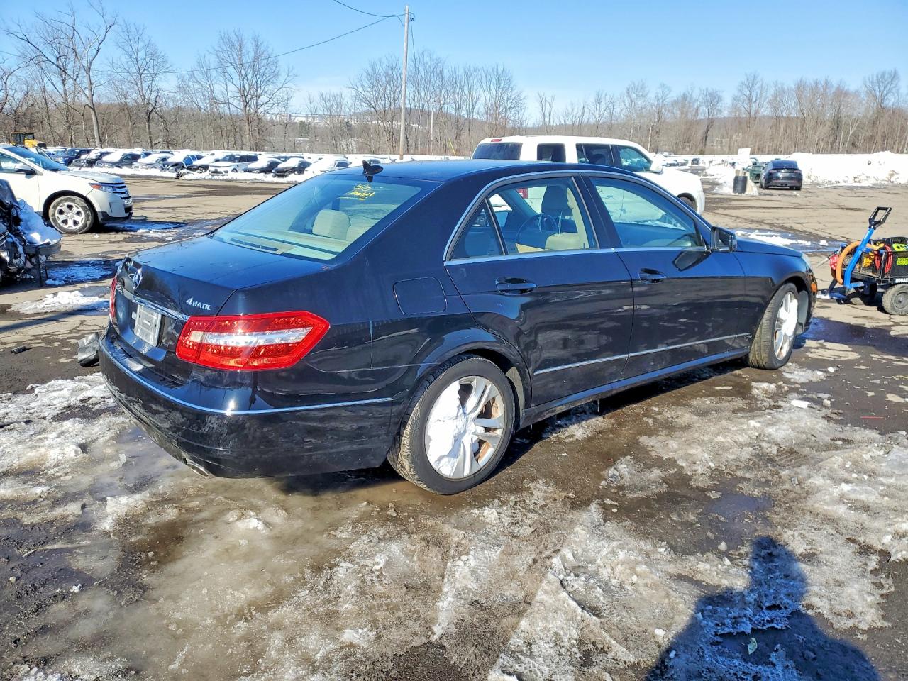 2010 Mercedes-benz E 350 4matic Black vin: WDDHF8HBXAA092533