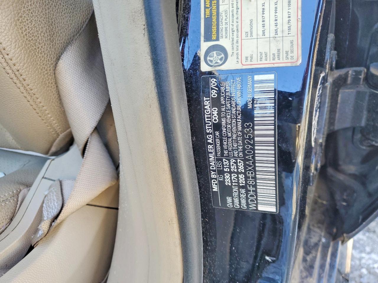 2010 Mercedes-benz E 350 4matic Black vin: WDDHF8HBXAA092533