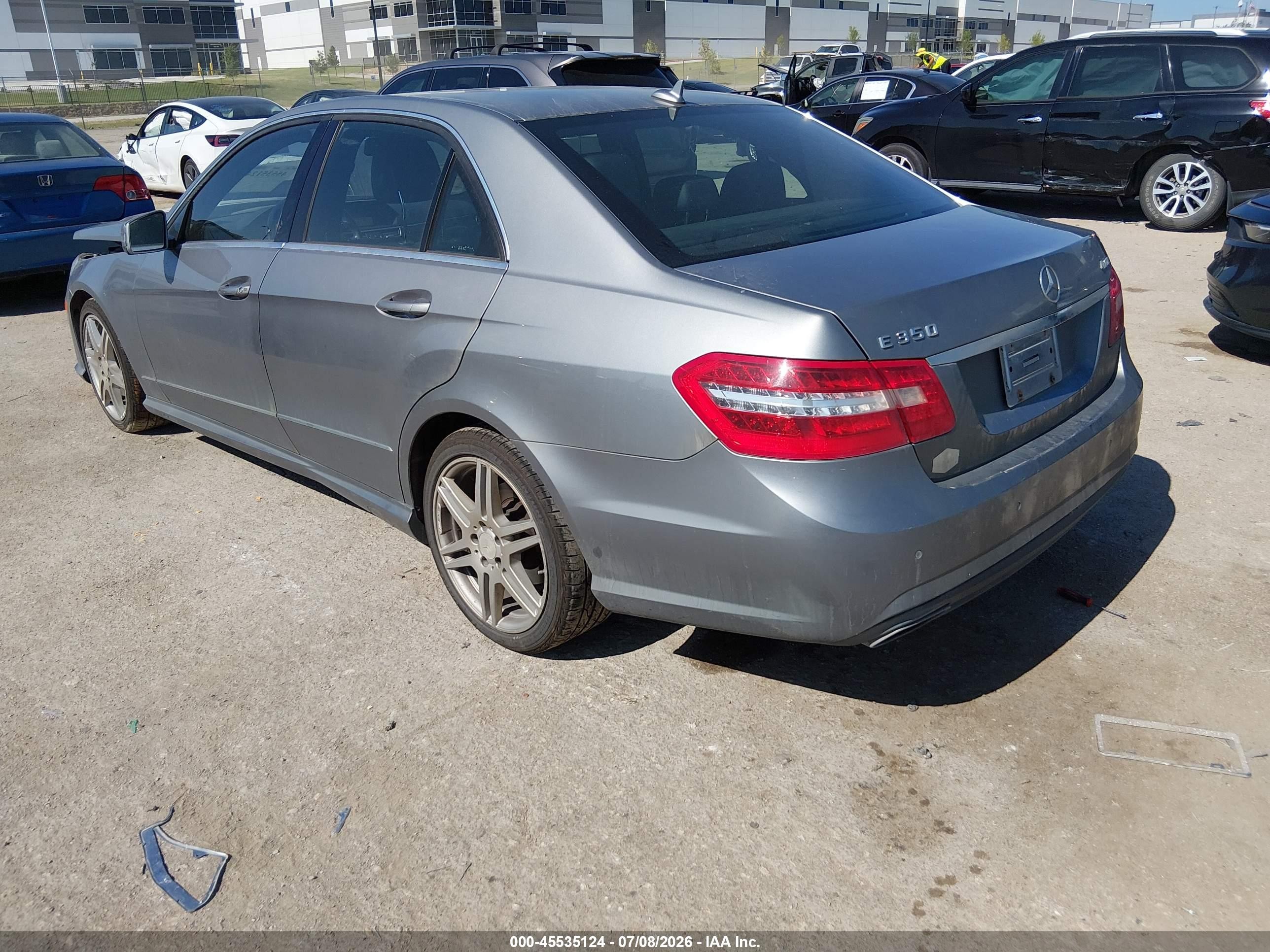 2010 Mercedes-benz E 350 4matic Silver vin: WDDHF8HBXAA128110