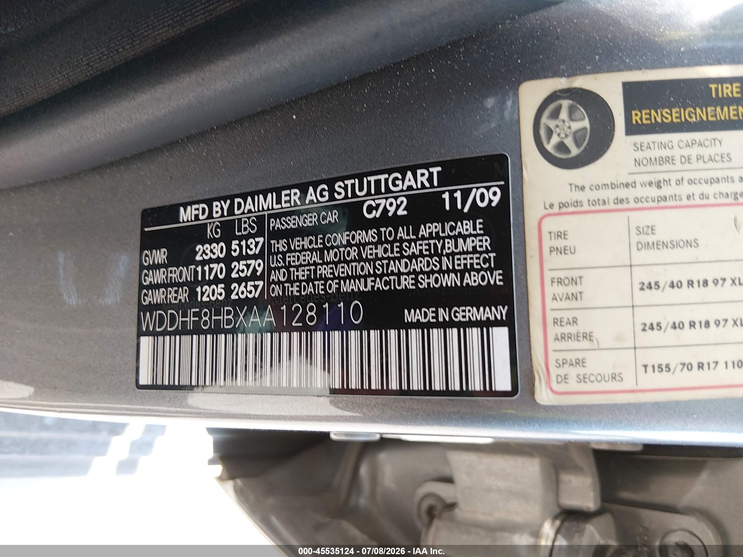 2010 Mercedes-benz E 350 4matic Silver vin: WDDHF8HBXAA128110