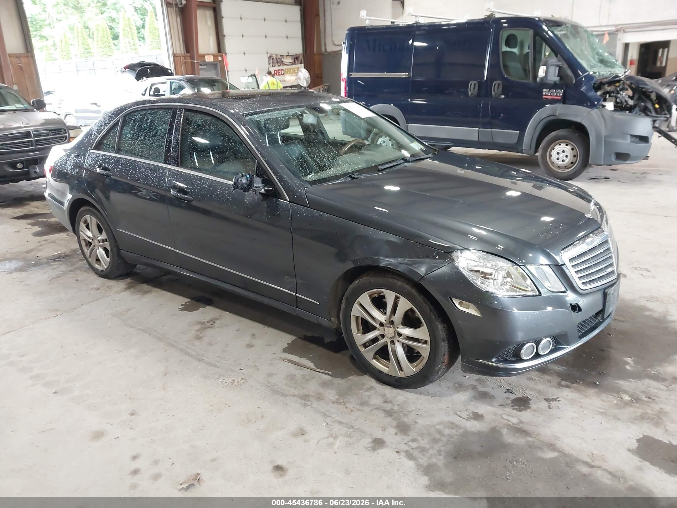 2010 Mercedes-benz E 350 4matic Gray vin: WDDHF8HBXAA261501