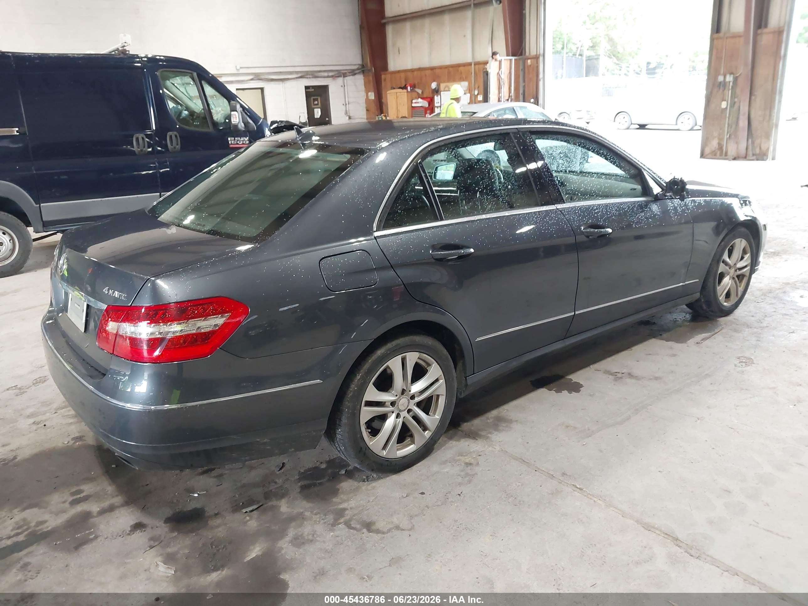 2010 Mercedes-benz E 350 4matic Gray vin: WDDHF8HBXAA261501